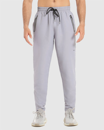 Slide-In Woven All Day Track Pant Light Grey - Regular Fit
