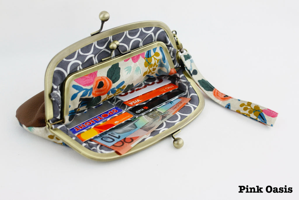 Handmade Ladies Wristlet Wallet | PINKOASIS