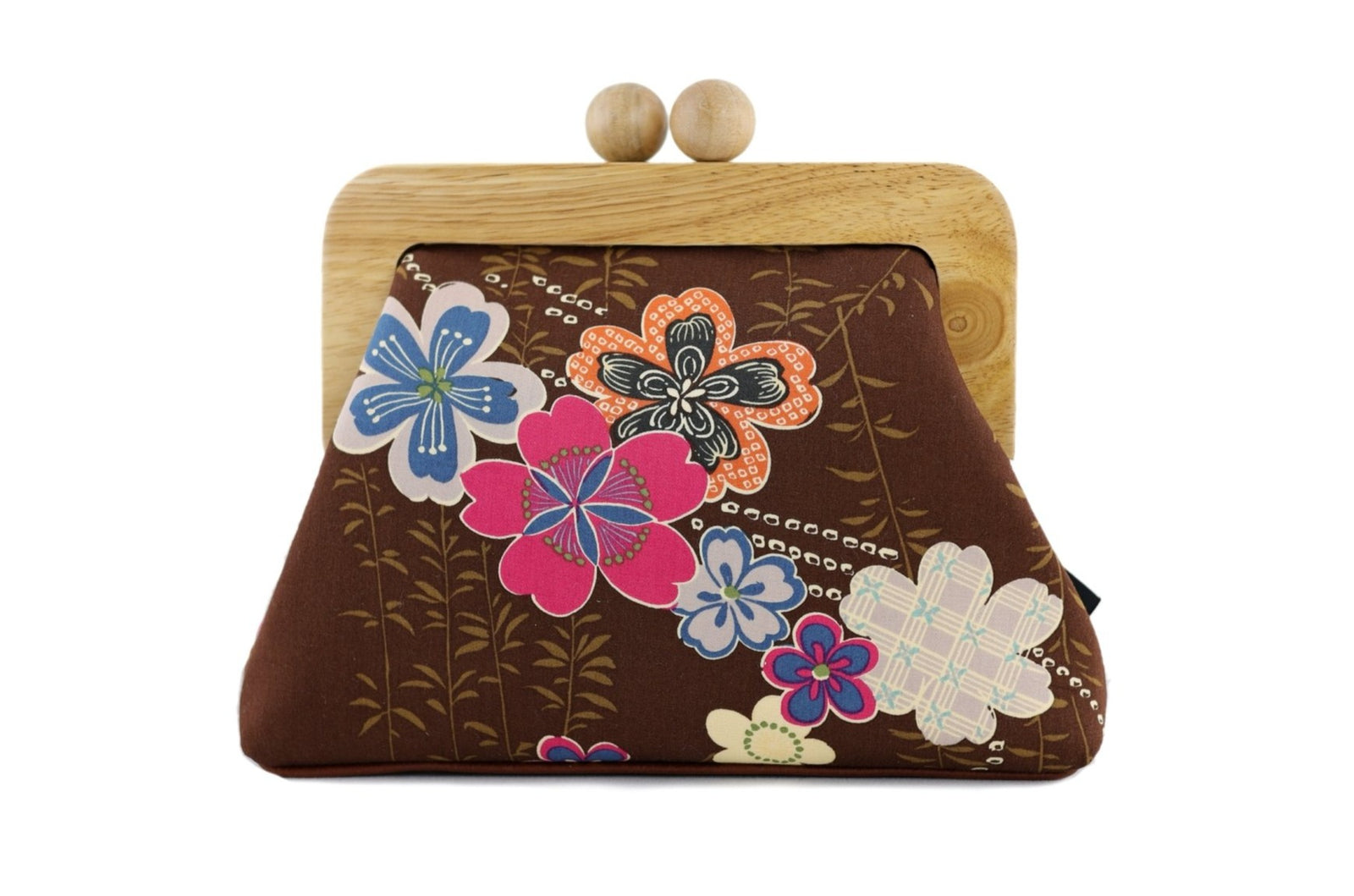 Chrysanthemum Double Clasp Coin Purse
