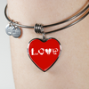 Love Scuba Red Heart Necklace