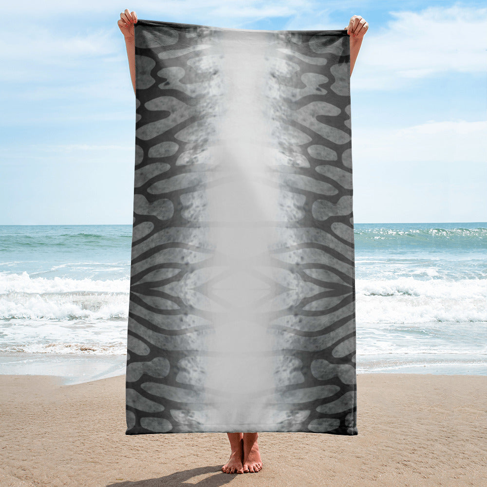 shark beach towel