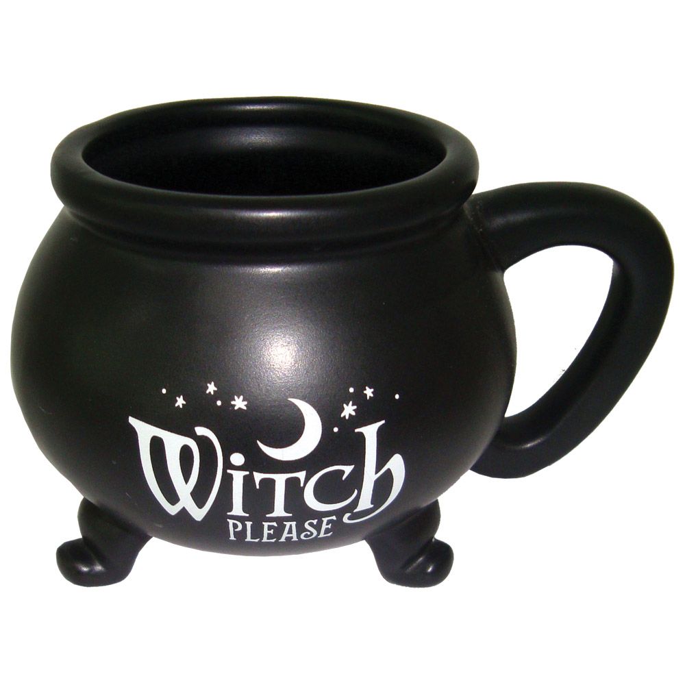 Witch please. Oily Oaf Brew Mug DRG.