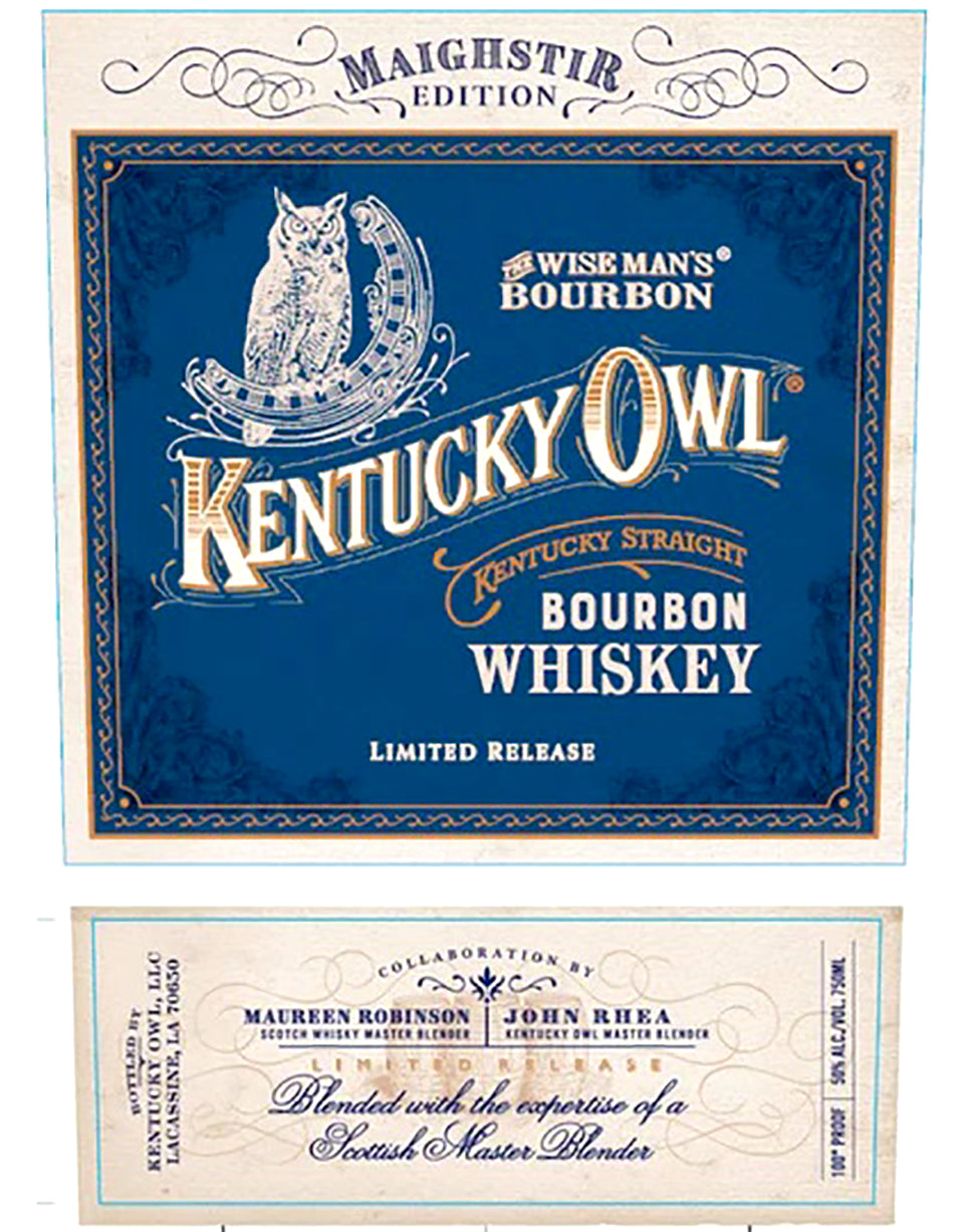 Kentucky Owl Maighstir Edition Bourbon