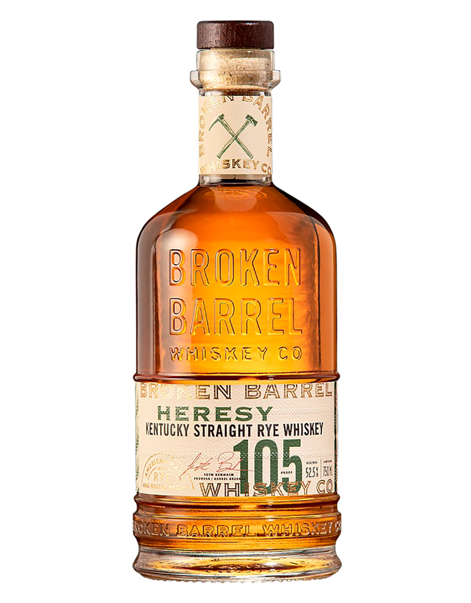 Broken Barrel Heresy Rye Whiskey