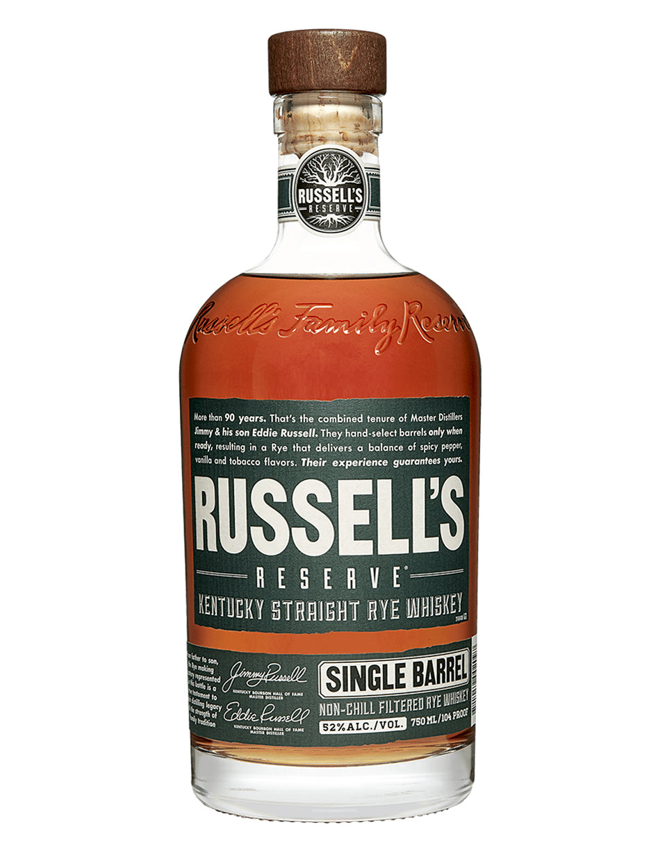 Russell's Reserve Single Barrel Rye Whiskey