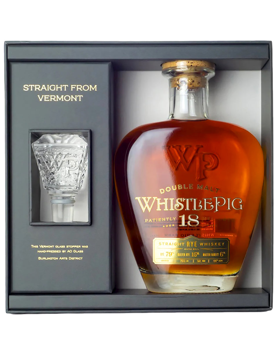 WhistlePig 18 Year Double Malt Aged Rye