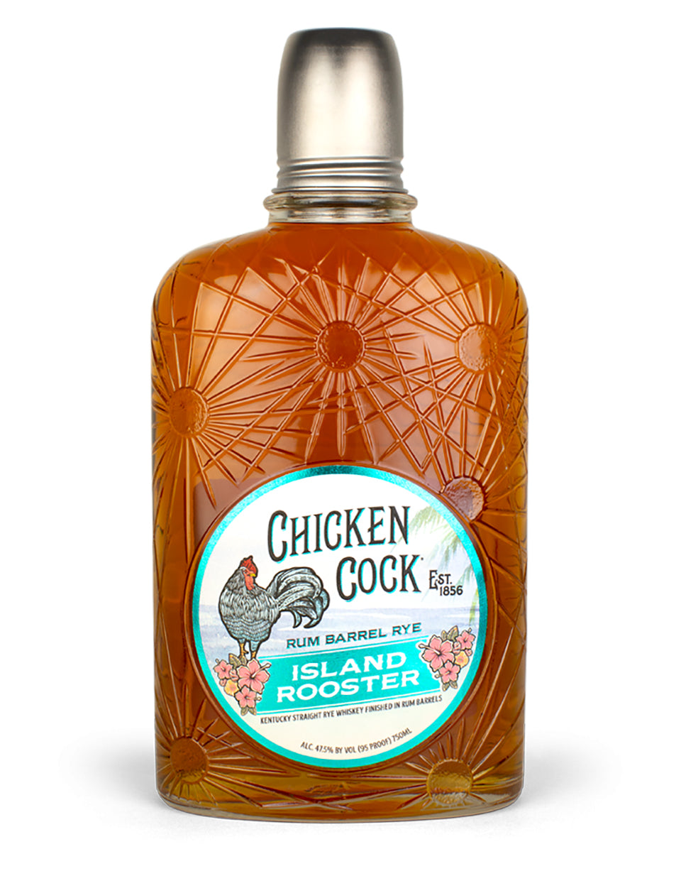 Chicken Cock Whiskey Island Rooster Rum Barrel Rye