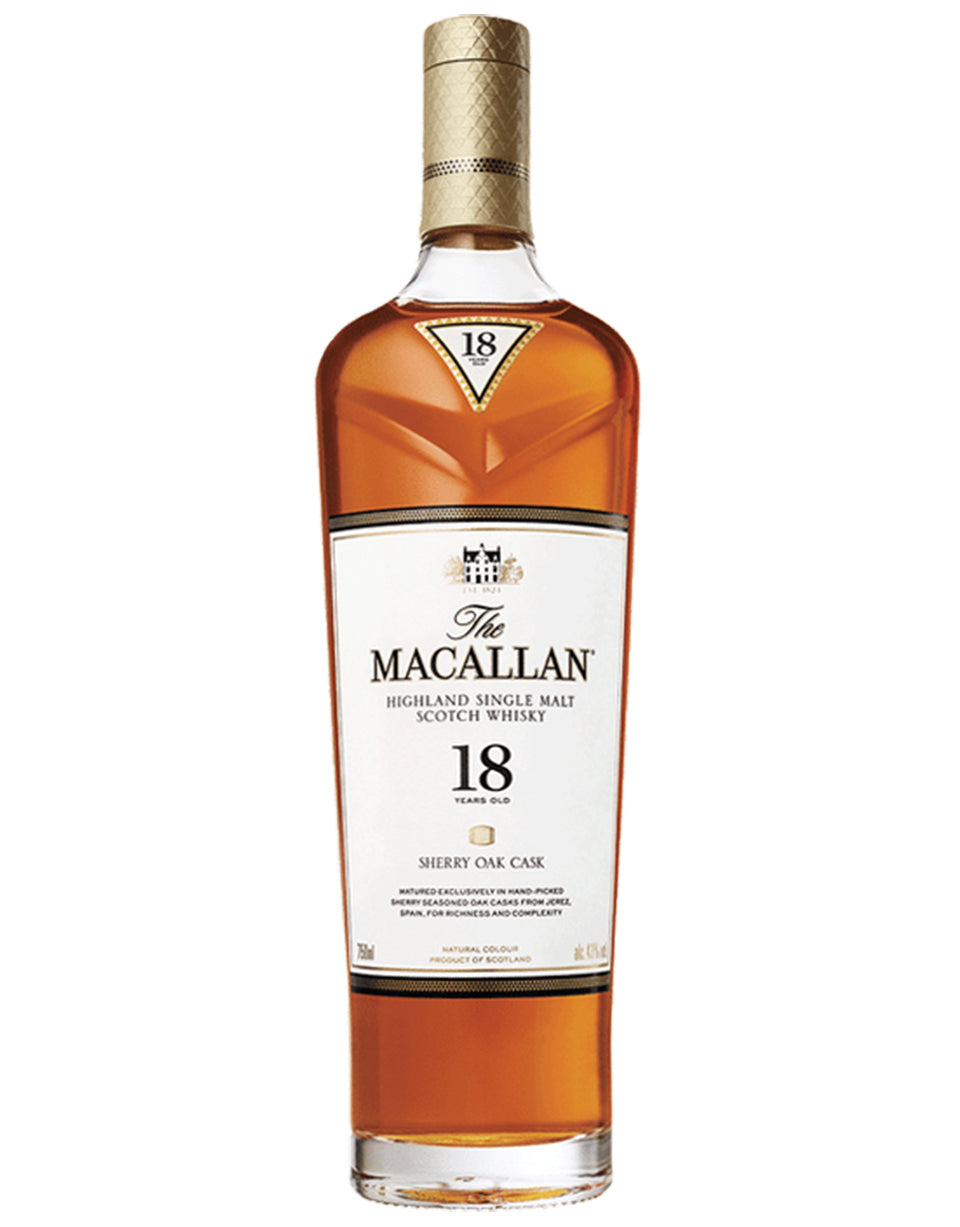 Macallan Sherry Oak 18 Year Whisky