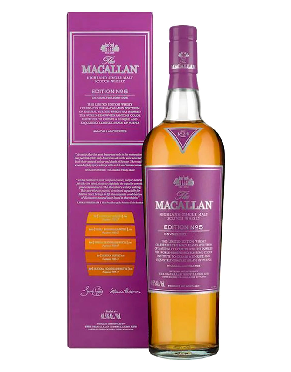 Macallan Edition No. 5 Single Malt Scotch