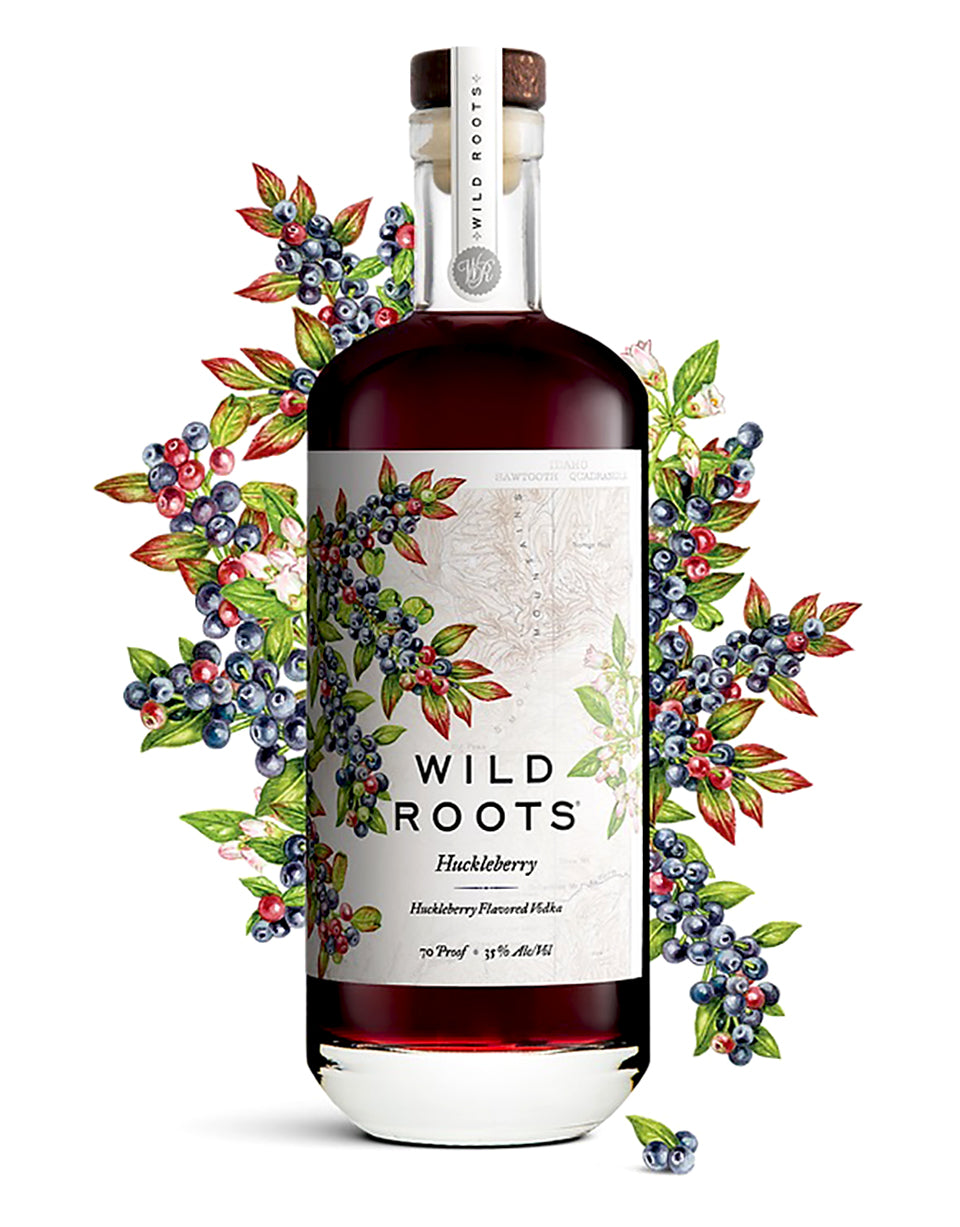 Wild Roots Huckleberry Infused Vodka