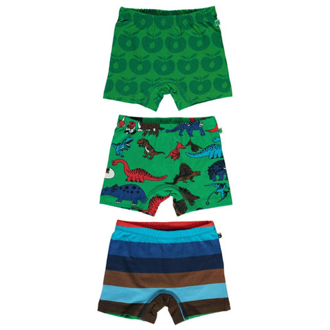 Solar Powered Organic Underwear Set - 3 Pack - 2 Left Size 7-8 years