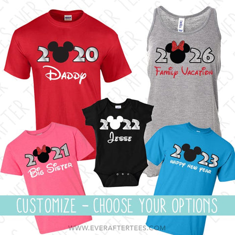 disney 2019 family shirts