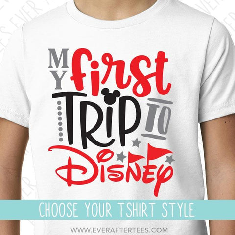 first trip to disney shirt