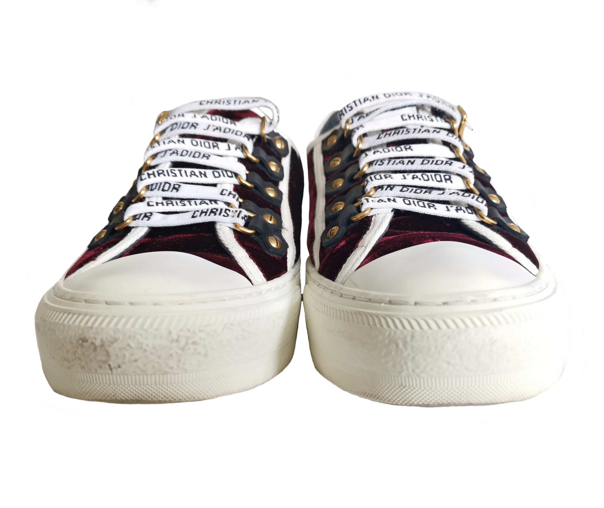 dior velvet sneakers