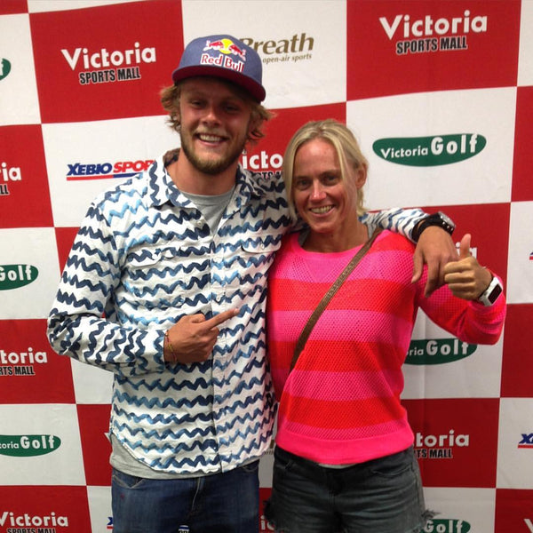 Victoria Cup Champions Casper Steinfath and Angie Jackson