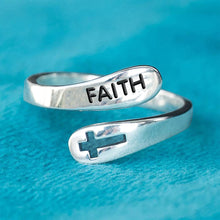 Load image into Gallery viewer, Faith Wrap Ring
