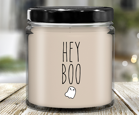 Hey Boo Candle