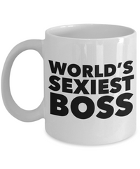 World's Sexiest Boss Coffee Mug