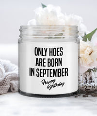 September Birthday Candle