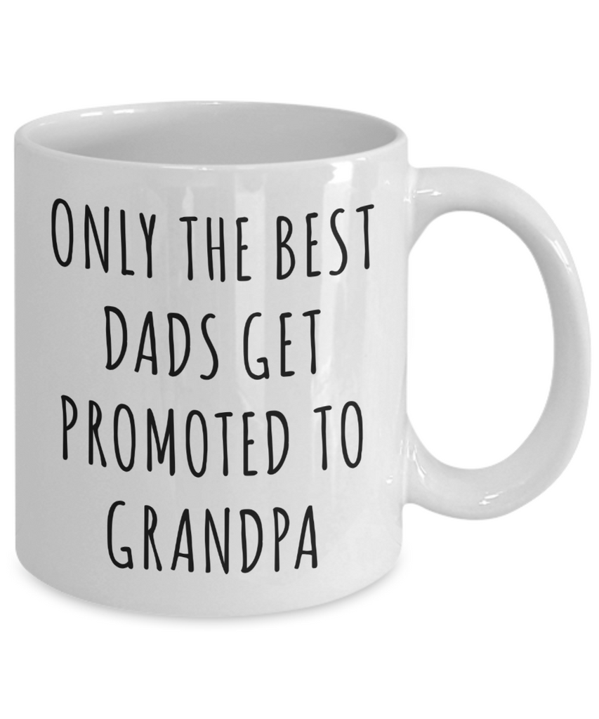 Download Promoted To Grandpa Father S Day Mug Baby Announcement New Grandpa Cof Cute But Rude