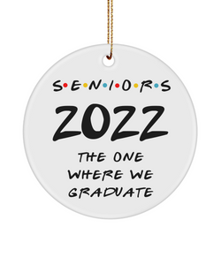Senior 2022 Class of 2022 Gifts for Friends Graduation 2022 Graduation Keepsake Christmas Ornament