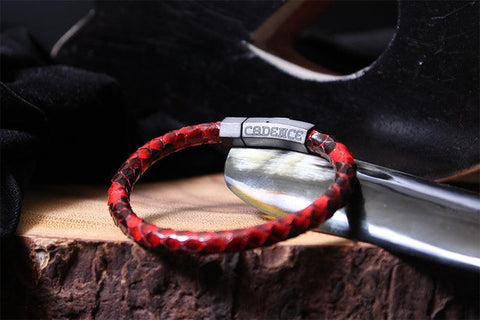 The Cadence Company | ClefStar Largo | Men's Leather Bracelets | Handmade Jewelry