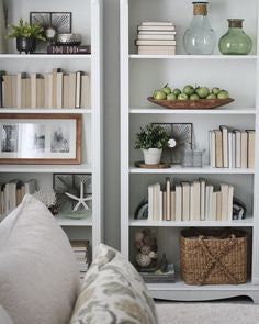 Ideas from Pinterest - How to Style a Bookshelf