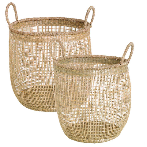 Natural Seagrass Basket Jason