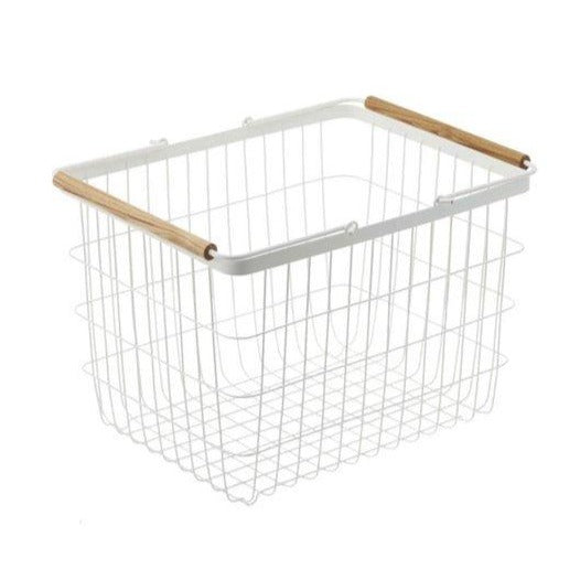 small square laundry basket