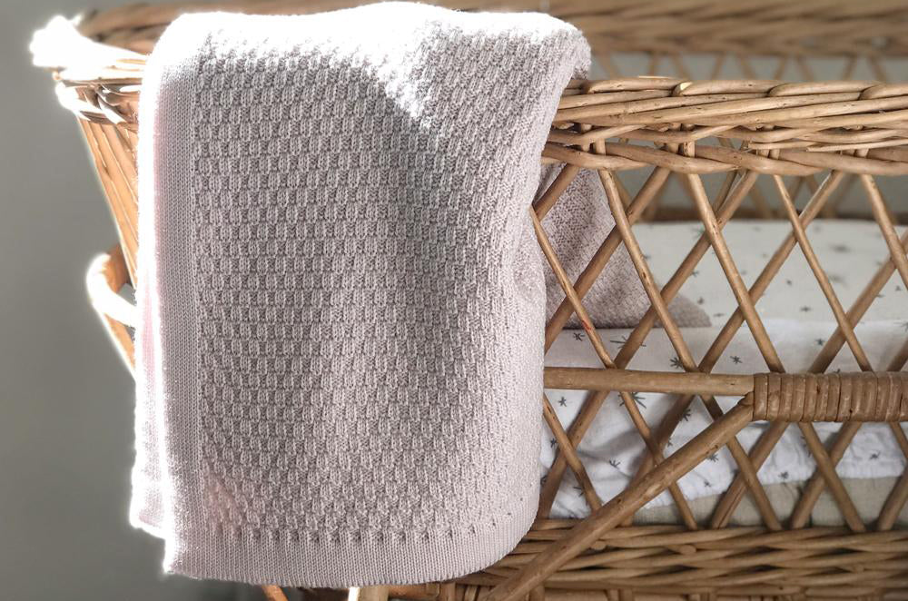 Basket Weave Baby Blankets in 100% Merino – Heirloom Baby Limited