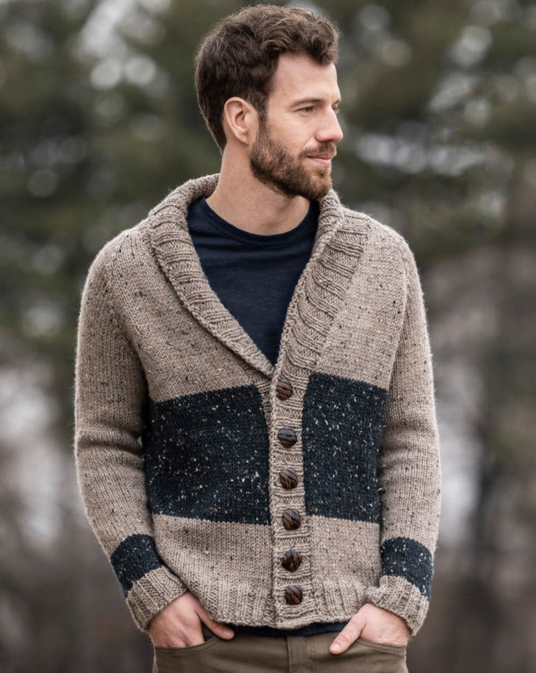 Salt Lake Cardigan by Blue Sky Fibers