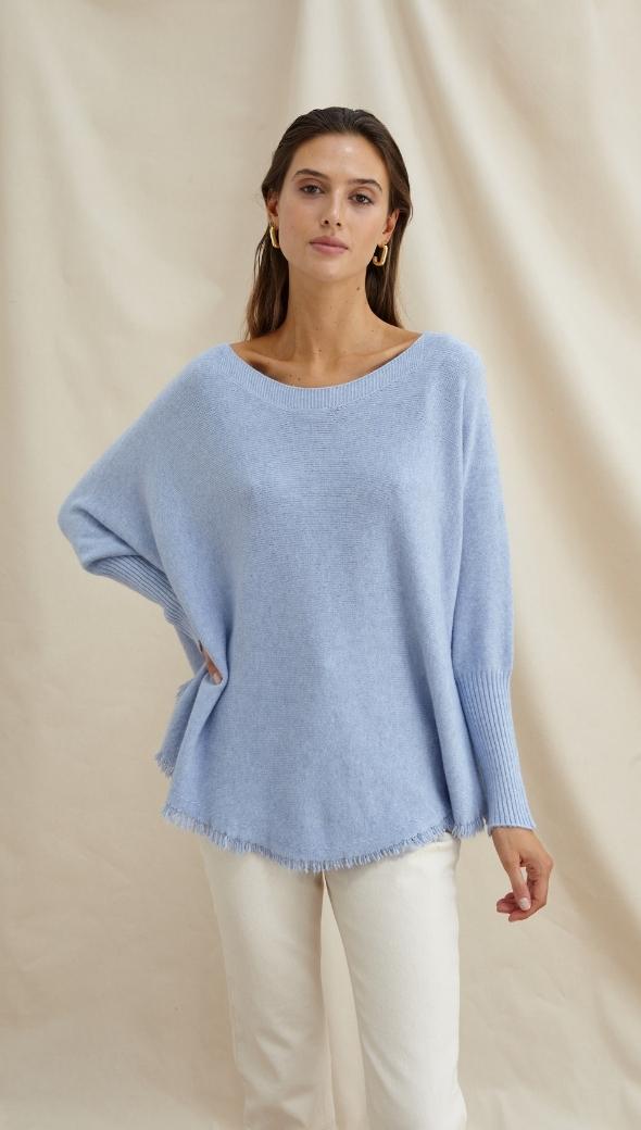 MARLIE SWEATER - SKY BLUE