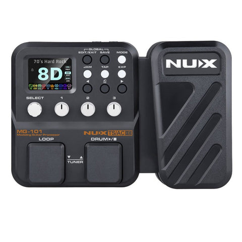 Nux MG-101 Multi Effects Modelling Processor Electric Guitar Effect Pedal