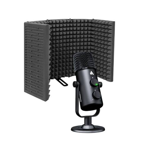  MAONO USB Microphone with Studio Monitor Headphones Bundle Plug  and Play for Podcast, , Music, PM422, MH601 : Musical Instruments