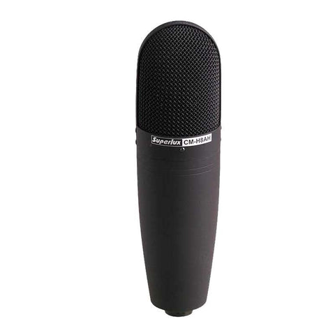 Superlux CMH8AH Large 1" diaphragm recording Mic, internal low cut filter, smile curve freq. response