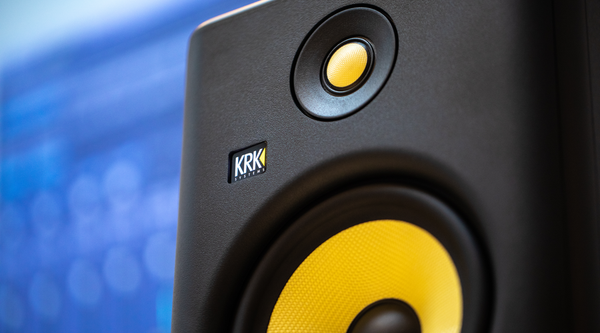 KRK ROKIT G4 powered studio monitor with Kevlar - front view