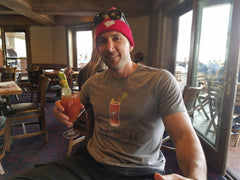 apres ski t-shirt, Bloody Mary Shirt