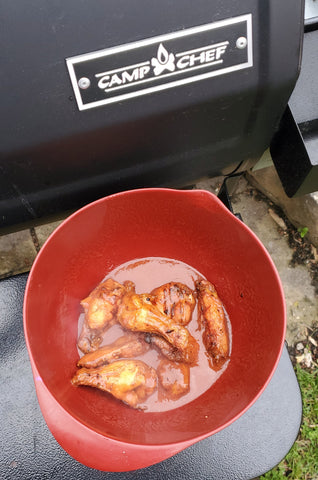 Camp Chef chicken wings