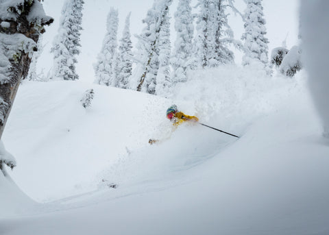 Brundage Mountain snow 