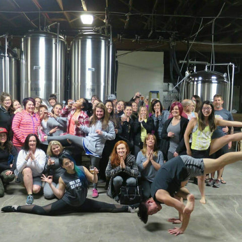 Talisman Brewing Beer Yoga