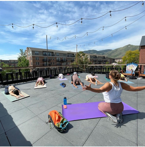Rooftop Yoga The Golden Mill