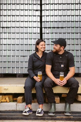 Emily and Lee Cleghorn Outer Range Brewing