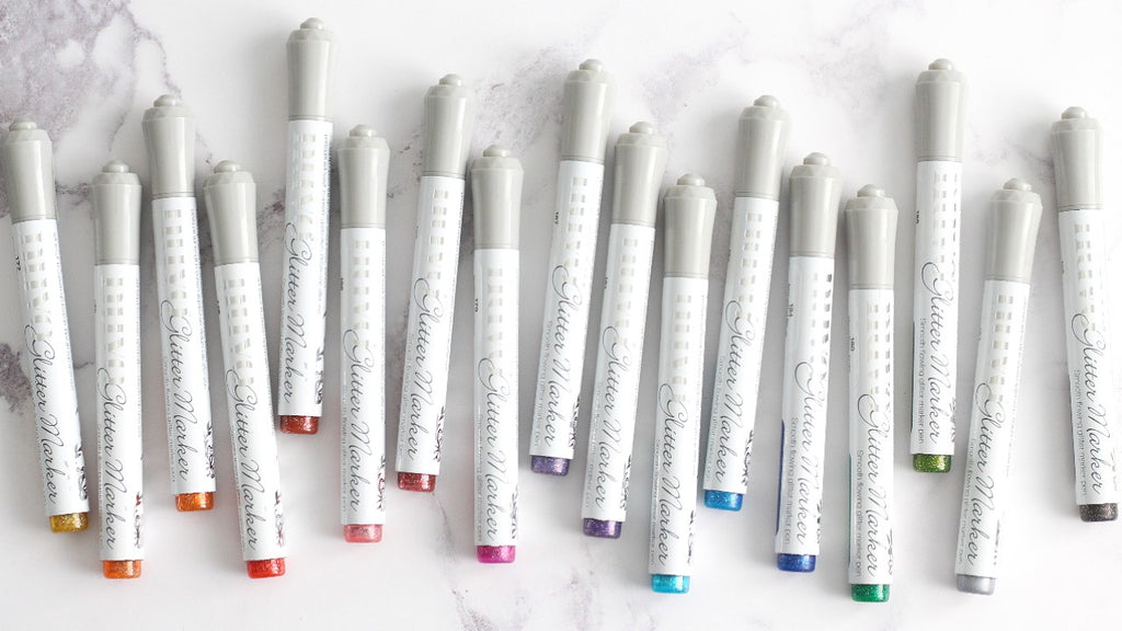 9 Glitter Markers – My Little Artist