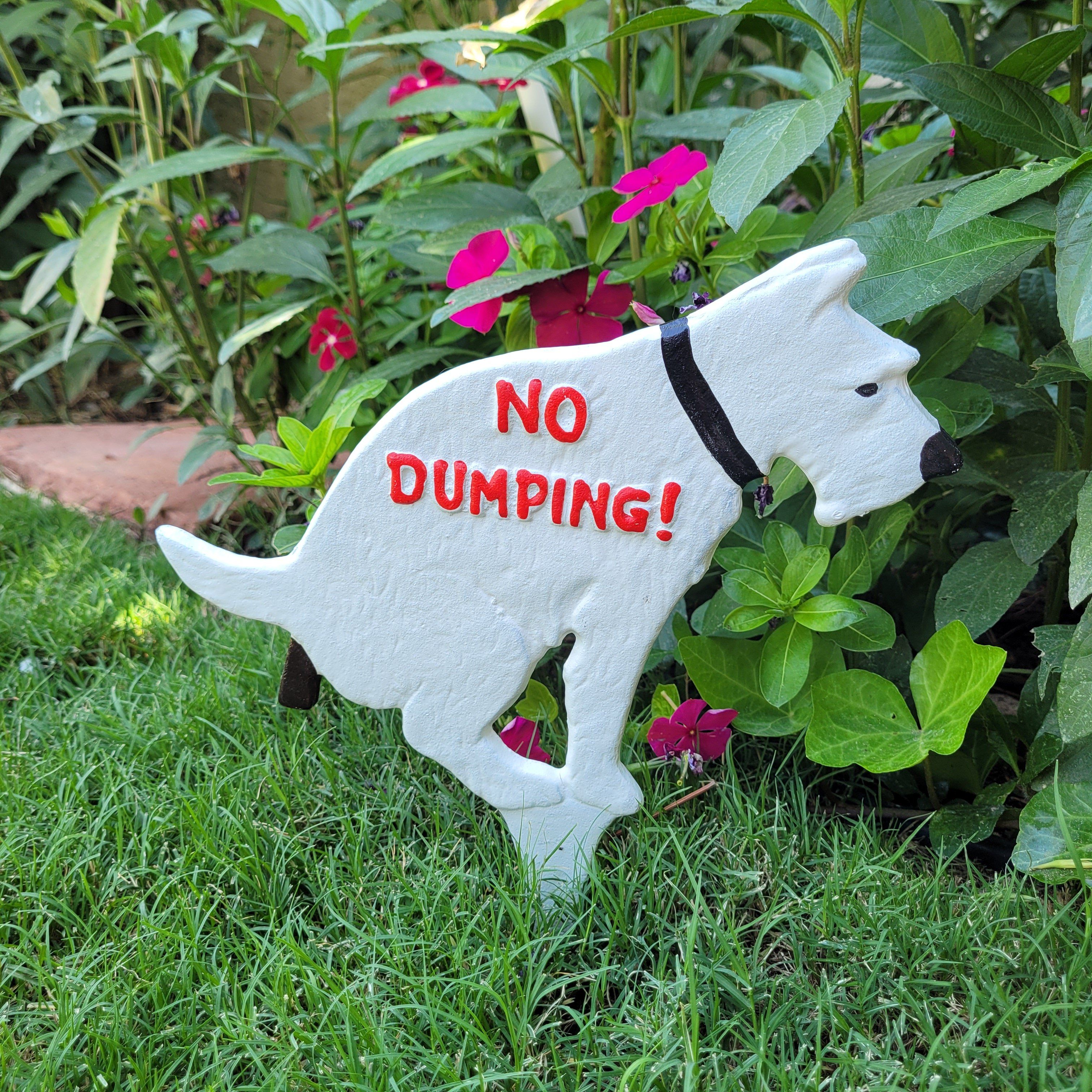is it ok to leave dog poop in yard