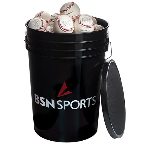 BSN SPORTS Bucket with 36 Mark 1 Official League Baseballs