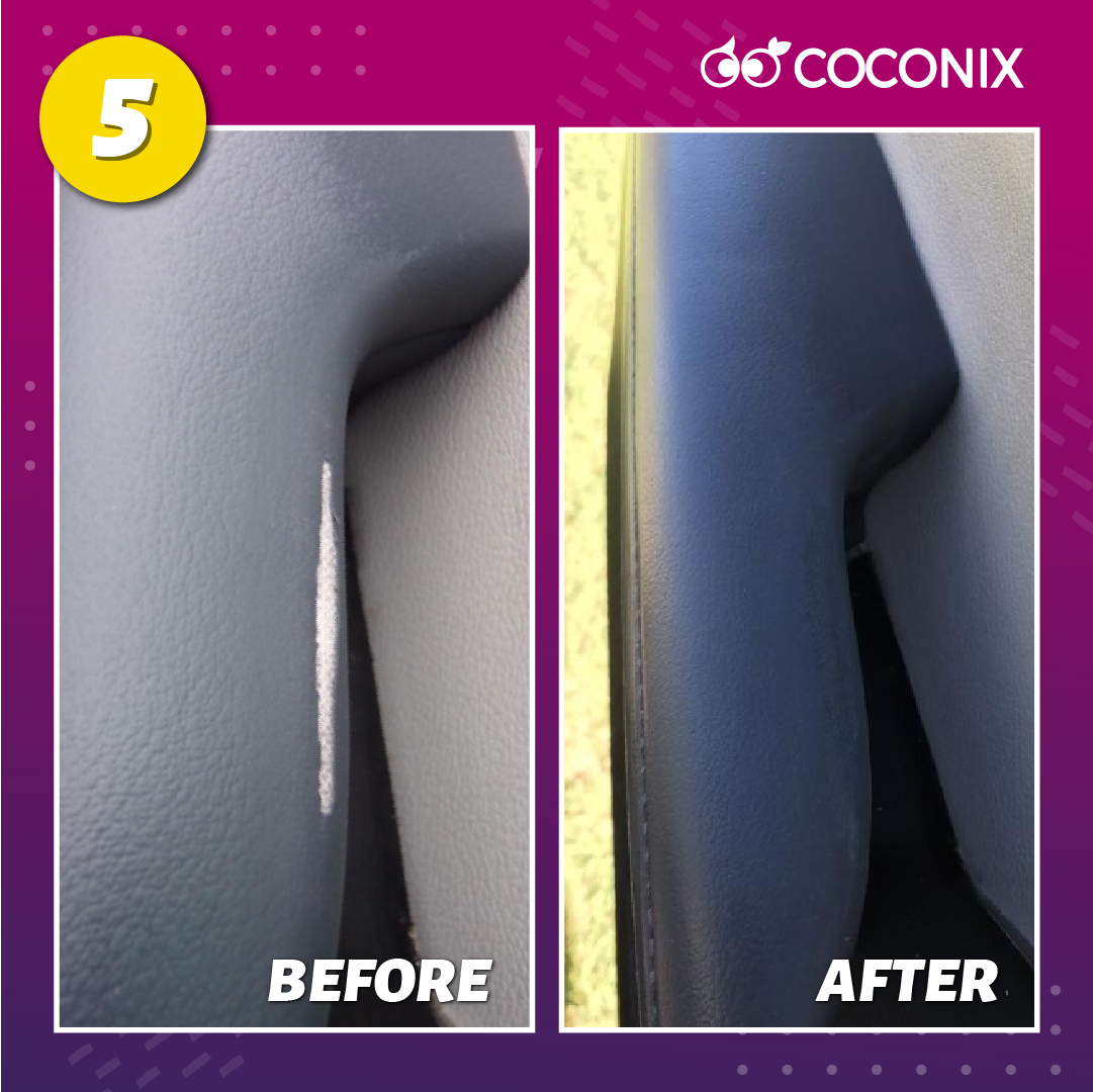 coconix on X: A cigarette burn hole is a damage that can be seen on a  fabric car interior. This can be fixed with Coconix.   / X