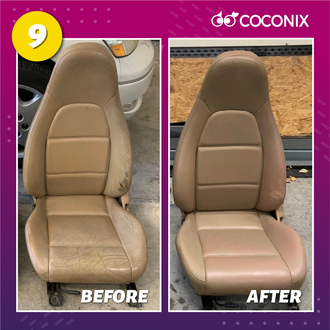 Leather car seat repair - tips and techniques