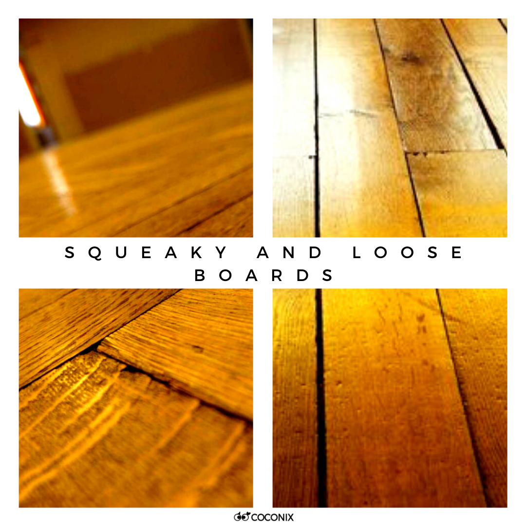 Squeakiness and Loose Boards