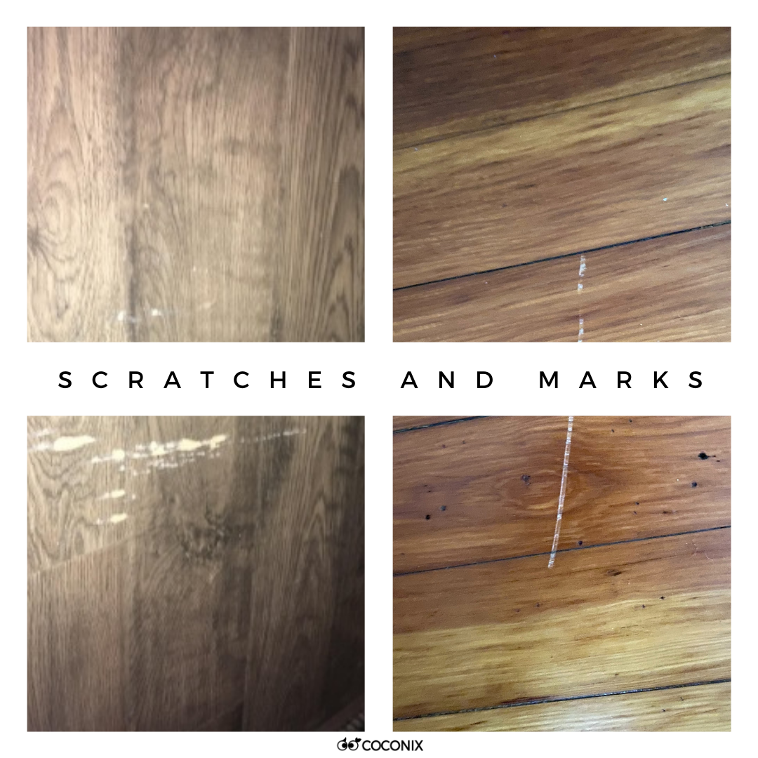 Scratches or Scuffs on Carpets