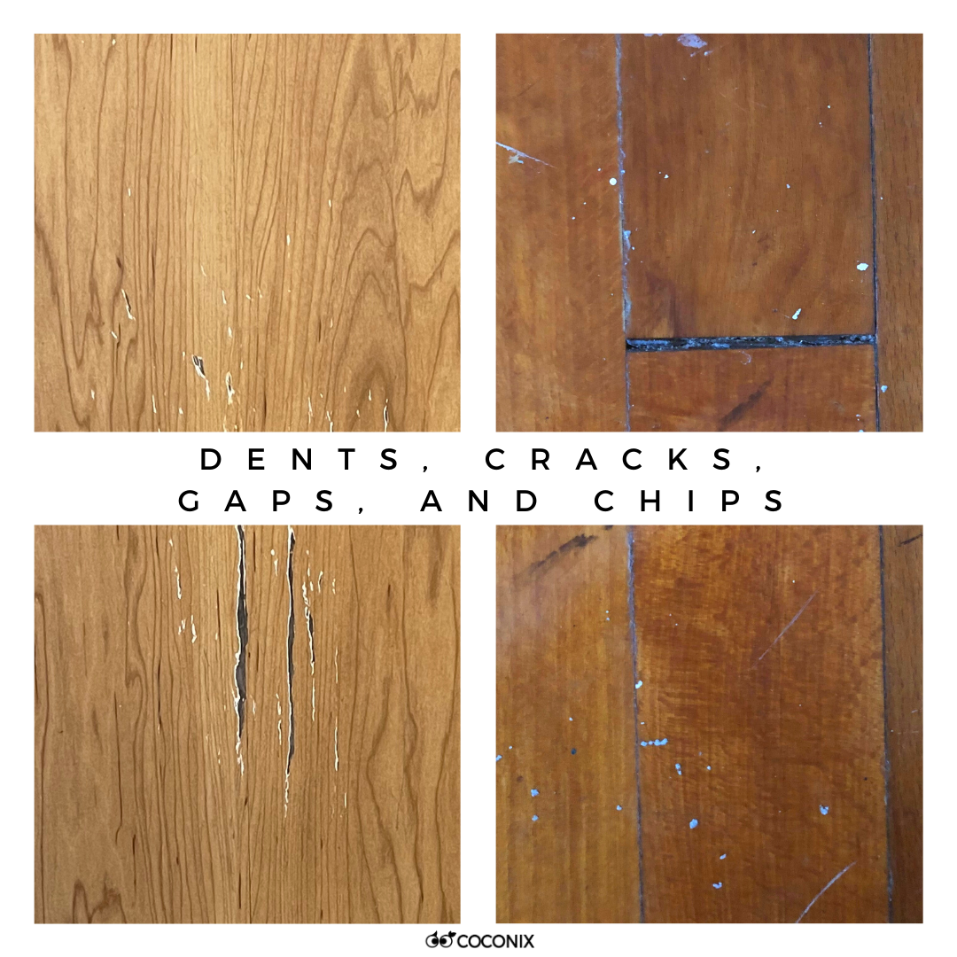 Dents, Cracks, Gaps, And Chips